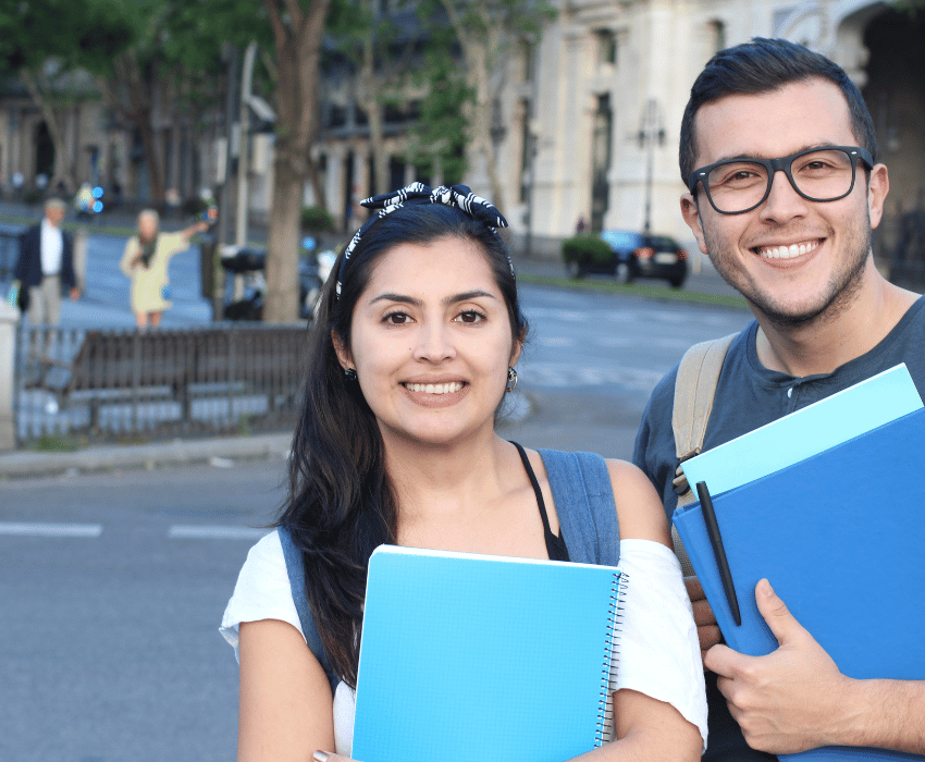 estudiantes en el extranjero